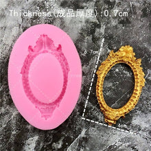 Load image into Gallery viewer, Silicone Mirror/Frame Fondant Molds