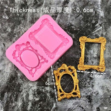 Load image into Gallery viewer, Silicone Mirror/Frame Fondant Molds