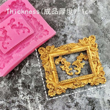 Load image into Gallery viewer, Silicone Mirror/Frame Fondant Molds