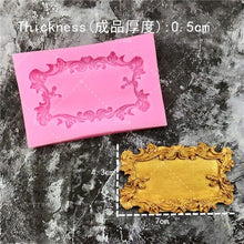 Load image into Gallery viewer, Silicone Mirror/Frame Fondant Molds