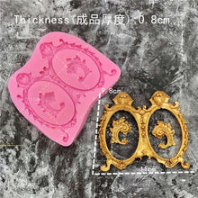 Load image into Gallery viewer, Silicone Mirror/Frame Fondant Molds