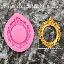 Load image into Gallery viewer, Silicone Mirror/Frame Fondant Molds