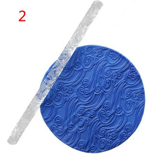 Load image into Gallery viewer, Acrylic Rolling Pin Designed Fondant Cake Impression/Embossing