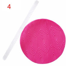 Load image into Gallery viewer, Acrylic Rolling Pin Designed Fondant Cake Impression/Embossing