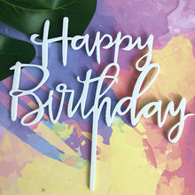 Load image into Gallery viewer, Various Color Cake Toppers for Various Occasions