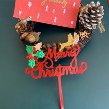 Load image into Gallery viewer, Christmas Cake Toppers - Various Styles