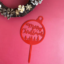Load image into Gallery viewer, Christmas Cake Toppers - Various Styles