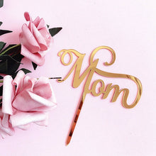 Load image into Gallery viewer, Dad / Mom Acrylic Cake Topper