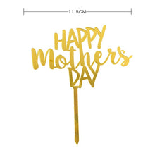 Load image into Gallery viewer, Dad / Mom Acrylic Cake Topper