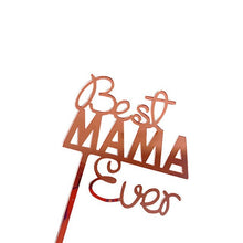 Load image into Gallery viewer, Dad / Mom Acrylic Cake Topper