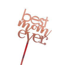 Load image into Gallery viewer, Dad / Mom Acrylic Cake Topper