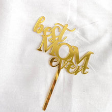 Load image into Gallery viewer, Dad / Mom Acrylic Cake Topper