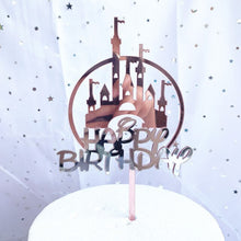Load image into Gallery viewer, Various Designs - Happy Birthday Acrylic Cake Topper
