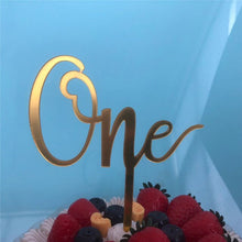 Load image into Gallery viewer, Various Styles - Acrylic Cake Topper