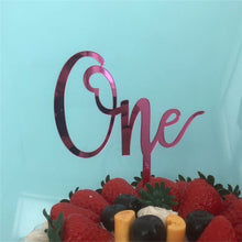 Load image into Gallery viewer, Various Styles - Acrylic Cake Topper