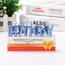 Load image into Gallery viewer, Candle Sets; Happy Birthday Letter Candles; Cake Birthday Party Candles Supplies