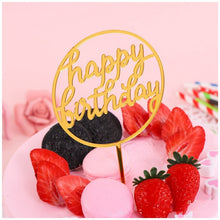 Load image into Gallery viewer, Acrylic Birthday / Love / Baby Shower Cake Toppers
