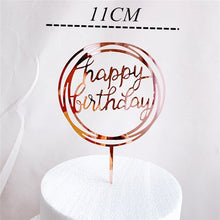 Load image into Gallery viewer, Acrylic Birthday / Love / Baby Shower Cake Toppers