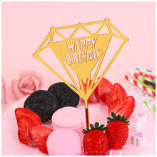 Load image into Gallery viewer, Acrylic Birthday / Love / Baby Shower Cake Toppers