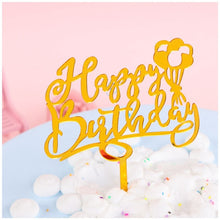 Load image into Gallery viewer, Acrylic Birthday / Love / Baby Shower Cake Toppers