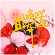 Load image into Gallery viewer, Acrylic Birthday / Love / Baby Shower Cake Toppers