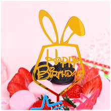 Load image into Gallery viewer, Acrylic Birthday / Love / Baby Shower Cake Toppers