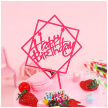 Load image into Gallery viewer, Acrylic Birthday / Love / Baby Shower Cake Toppers