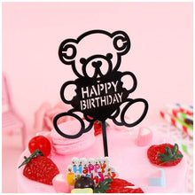 Load image into Gallery viewer, Acrylic Birthday / Love / Baby Shower Cake Toppers