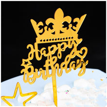 Load image into Gallery viewer, Acrylic Birthday / Love / Baby Shower Cake Toppers