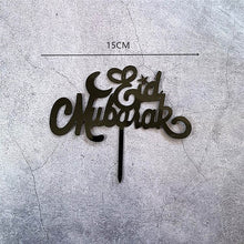 Load image into Gallery viewer, 2021 New Eid Mubarak Cake Topper Acrylic