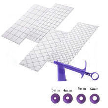 Load image into Gallery viewer, 4Pcs Cake Comb/Sprinkle Gun/Impression Mat Set