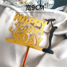 Load image into Gallery viewer, Acrylic DAD Cake Topper - Various Styles