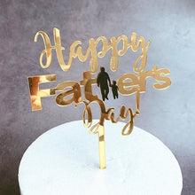 Load image into Gallery viewer, Acrylic DAD Cake Topper - Various Styles