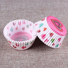 Load image into Gallery viewer, 100Pc Paper Cake Forms Cupcake ; Baking Cupcake Paper Party Supplies