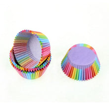 Load image into Gallery viewer, 100Pc Paper Cake Forms Cupcake ; Baking Cupcake Paper Party Supplies