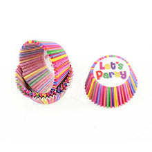 Load image into Gallery viewer, 100Pc Paper Cake Forms Cupcake ; Baking Cupcake Paper Party Supplies