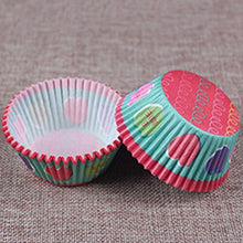 Load image into Gallery viewer, 100Pc Paper Cake Forms Cupcake ; Baking Cupcake Paper Party Supplies