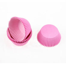 Load image into Gallery viewer, 100Pc Paper Cake Forms Cupcake ; Baking Cupcake Paper Party Supplies