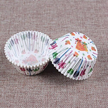 Load image into Gallery viewer, 100Pc Paper Cake Forms Cupcake ; Baking Cupcake Paper Party Supplies