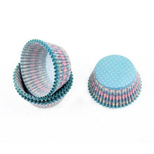 Load image into Gallery viewer, 100Pc Paper Cake Forms Cupcake ; Baking Cupcake Paper Party Supplies