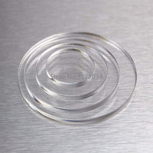 Load image into Gallery viewer, 3mm Round Clear Extruded Circle Acrylic Discs
