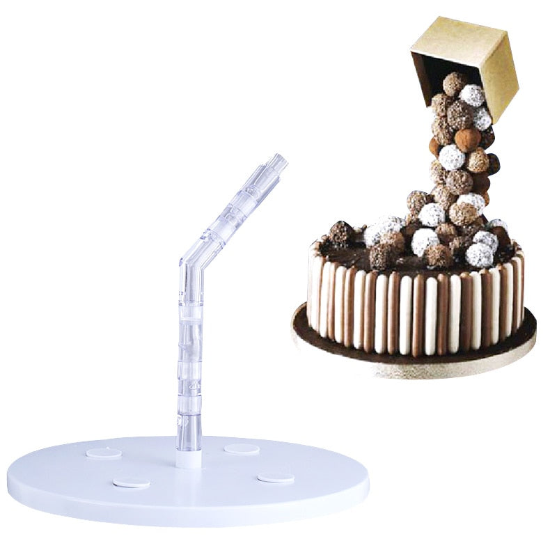 Creative Food Grade Plastic Cake Stand and Support Structure