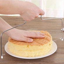 Load image into Gallery viewer, Stainless Steel Adjustable Wire Cake Slicer
