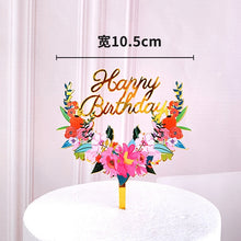 Load image into Gallery viewer, Various Acrylic Birthday Cake Topper
