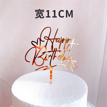 Load image into Gallery viewer, Various Acrylic Birthday Cake Topper

