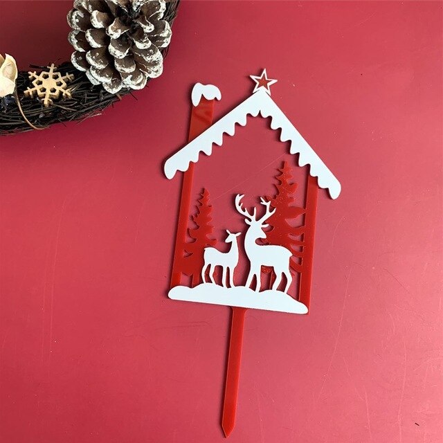 Christmas Cake Toppers - Various Styles
