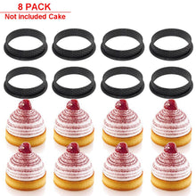 Load image into Gallery viewer, 8Pcs Tart Ring Inner Round Perforated Cutter
