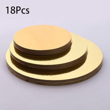 Load image into Gallery viewer, 18/3pcs Round Cake Boards Set
