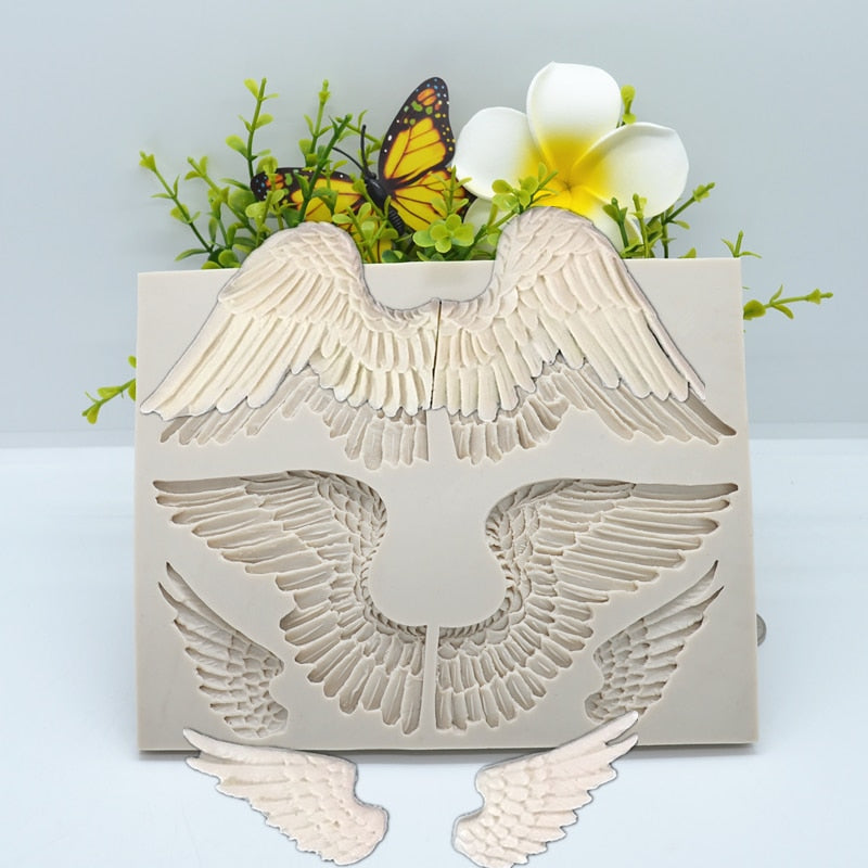 Angel Wings Silicone Fondant Mold