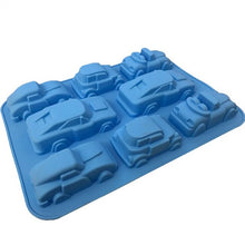 Load image into Gallery viewer, 3D Toy Car Silicone Fondant / Chocolate Mold

